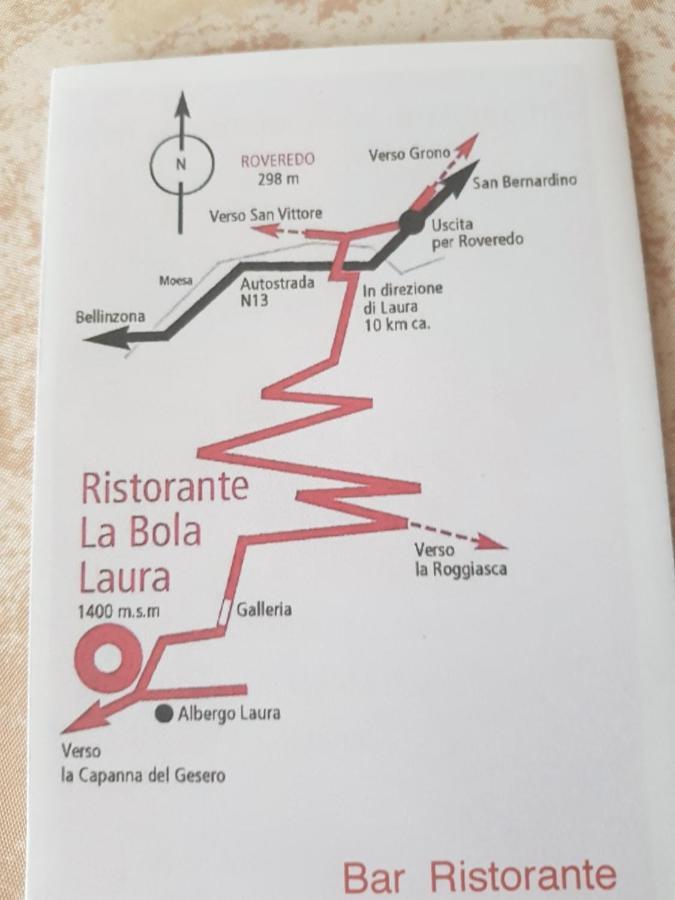 La Bola Otel Roveredo Dış mekan fotoğraf